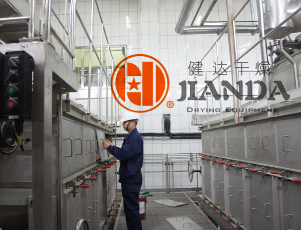 酵母細胞壁干燥機調(diào)試現(xiàn)場